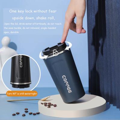 China Viable Custom Stainless Steel Metal Vacuum Sports Drink Flask Double Insulated Water Bottle,Portable Business Car Cup for sale