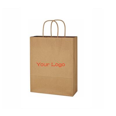 China Manufacturer Recyclable Well Made Clothing Shopping Bags Kraft Paper Shopping Bags For Store for sale