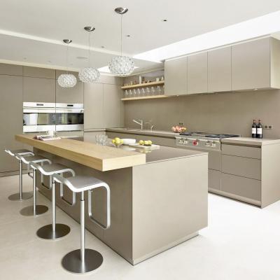 China Waterproof Whole House Kitchen Product Modern Lacquer Kitchen Interior PA Cabinets for sale