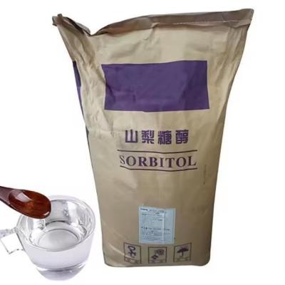 China Production Plant Sweetener Solution D-Sorbitol E420 Food Grade Liquid 70% Sorbitol Powder for sale