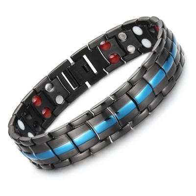 China CLASSIC MagEnergy Magnetic Bracelets Men's Arthritis Bracelet Men's Stainless Steel Bracelets for sale