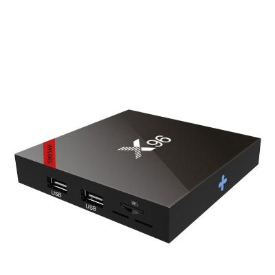 China 4K Android TV Set Top Box X96 W 1G+8G TV 4K WIFI 2.4GHZ S905W Android 9.0 HD TV Box for sale