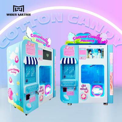 China SDK Quick Production Small Size Automatic Cotton Candy Selling Machine for sale