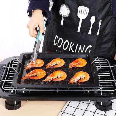 China Easily Cleaned Table Top Grill BBQ Barbecue Garden Camping Cooking 1300W Indoor for sale