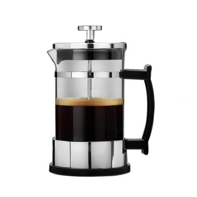 China 350/800/1000ML PORTABLE French Press Coffee Maker Filtration Coffee Maker Pot Large Capacity Teapot Coffee Maker 4 Level Manual Machine for sale