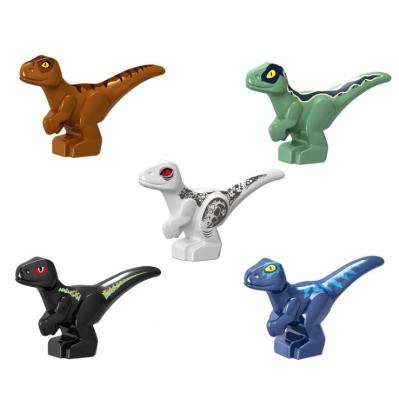 China LegoINGlys Mini Dinosaur Baby Figure Tyrannosaurus Rex Spinosaurus World Dinosaur Jurassic Park Building Toy Building Block Toys Bricks for sale