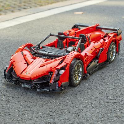 China 2538pcs Building Toy Sports RC Car Technic Vehicle Veneno Roadster Building Blocks Motors Power MOC Bricks Kids Educational Toys For Gift for sale