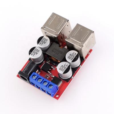 China #851 DC-DC 8A power module step up borad 4USB auto boost power isolation module 8V to 5.1V 3.5A HW-851 for sale