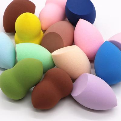 China Latex Free Customize Private Label Sponge Puff Makeup Songe Colorful Blending Facial Blender for sale