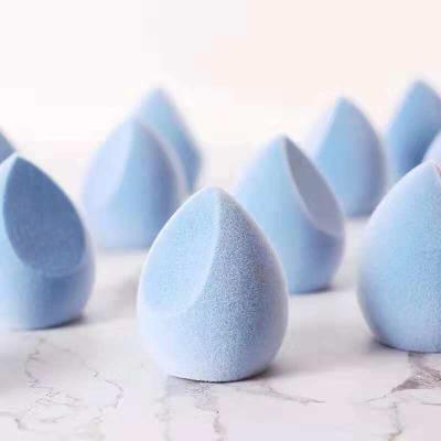 China Super Soft Microfiber Blast Sponge Non-Latex Velvet Latex Beauty Cosmetic Eggs Soft Makeup Sponge for sale