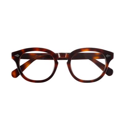 China Retro 2022 Fashion Style High End Executive Retro Acetate Exaggerated Eyewear Frames Made in China for Women and Men for sale