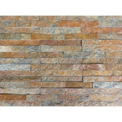 China Outdoor eco-friendly slate wall panel stone wall cladding side stone_wall_cladding for sale