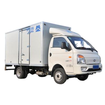 China KAMA low power petrol 1200cc box van truck dry on sale 5995*2240*2310 for sale