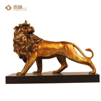 China China Outdoor Animal Metal Lion Sculpture Bronze Life Size Garden Lion Statues For Sale for sale