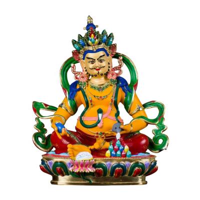 China Europe Wholesale Statues Colored Drawing Indoor Statues Buddha Mammon Buddha for sale