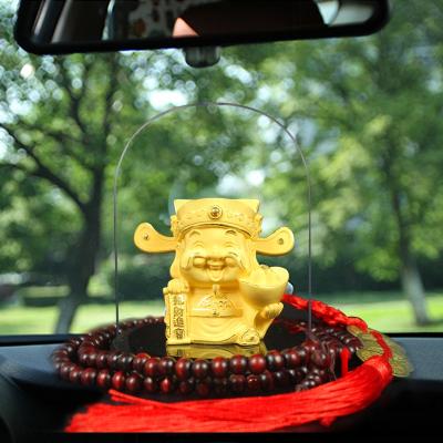 China China China style Fengshui mini budda CaiShen 24k gold statue plating ornament Buddha statue for sale