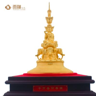 China 2019 Wholesale Custom Hot Sale 24K Gold Mini Buddha Statue Europe Factory Thailand Buddha Statue for sale