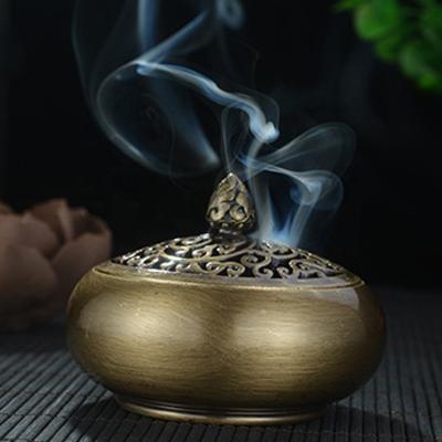 China Hot Selling Censer ORIENTAL Mini Portable Incense Burner High Quality Metal for sale