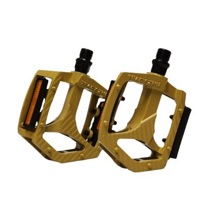 China Toyar BMX Mountain Bicycle Pedals A851 Metal One Piece Axle More Durable 1/2 Or 9/16 Aluminum Pedal for sale