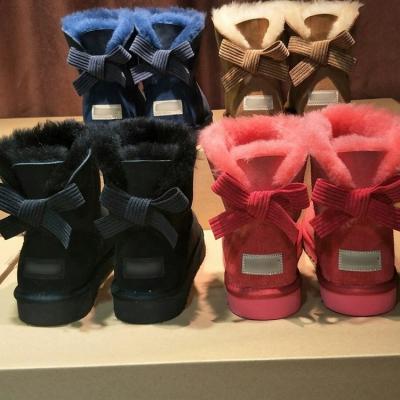 China Hot Sale Fashion Trend Designer Ankle Winter Warm Snow Boots For Women Shoes Fur Outdoor Custom Women Boots for sale