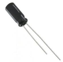 中国 UHE1H100MDD Radial Aluminum Electrolytic Capacitors Polar 10uF 50V Electrolytic Capacitor 販売のため