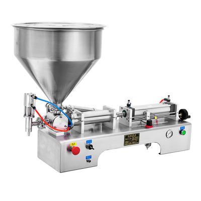 China Commercial multifunctional paste paste sesame chili sauce machine beverage liquid dual-use pneumatic filling machine for sale