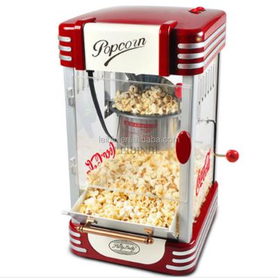 China 220v Automatic Popcorn Popcorn Machine Hot Air Popcorn Machine Mini Electric Household Popcorn Maker Home Children Kids Gift 220v for sale