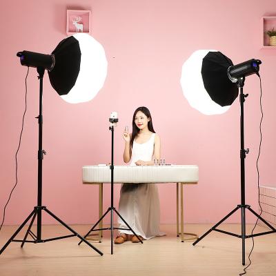 China Factory Wholesale 100W Aluminum Warm Cold White White Box Lantern Continuous Lighting Soft Led Photo Light Box Kit Studio for sale