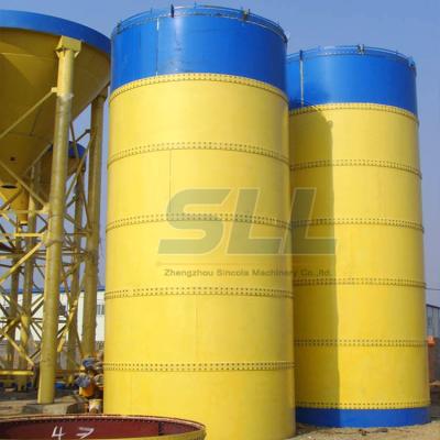 China bolted cement silo 20 ton cement silo for sale in concrete mixing station for road construction price for sale