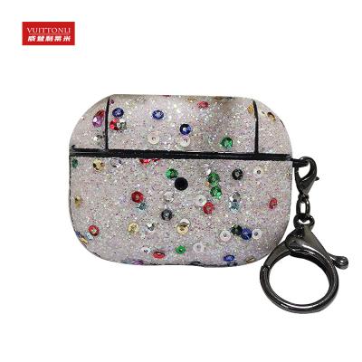 China 2022 New Arrival Yeezy Glitter Leather Scratch-Resistant Case For Earpod Air Pods1 /2 /3 /Pro for sale