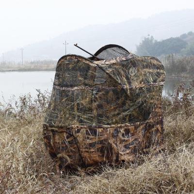 China Outdoor Camp Hunting Chair New Portable 1 Person Deer Duck Hunting Shooting Blind Tent Hunting Chair Camping Tents for Sale for sale