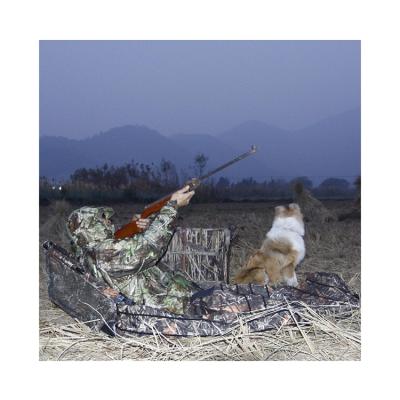 China Modern Camouflage Hunting Blind Tent Hunting Gear1 Person Duck Hunting laydown Blind for sale