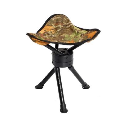 China Durable Camouflage Duck Hunting Gear Hunting Tripod Chair Swivel for sale