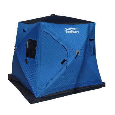 China Wholesale custom color/logo/size outdoor snow field nail insulate ice fishing shelter tents camping tent on sale for sale