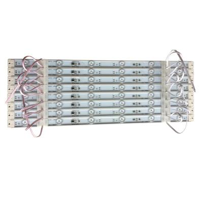 China Hotel led rigid light bar 24V 6W Nichia LED high power curtain lattice led strips for lightbox signage lighting for sale