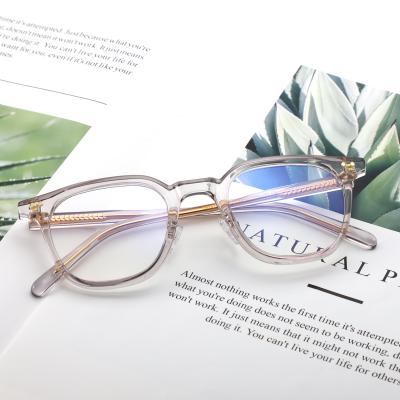 China For Fashion TR90 Frame Women's Reading Glasses Optical Clear Computer Eyewear Prescription Myopia Computer Glasses for sale