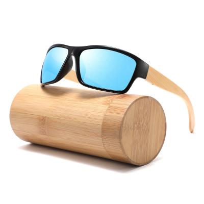 China Bamboo Sunglasses 2021 Bamboo Sunglasses Cat.3 New Style Wooden Sports Design Polarized Bamboo Sunglasses for sale