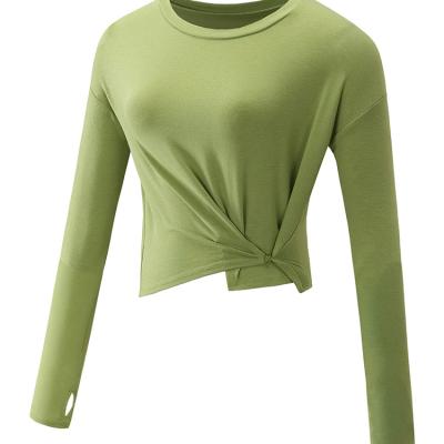 China Breathable Yoga Tops Outdoor Jacket For Women Comfortable Fitness Training Running Clothes Yoga Jacket for sale