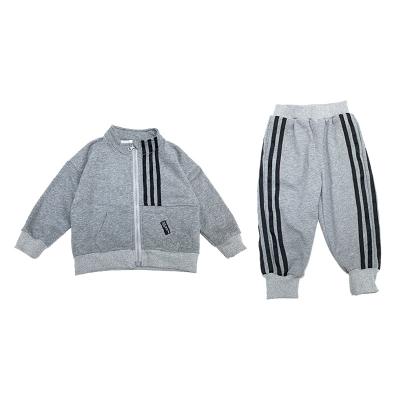 China Children Autumn Clothes Breathable Top Pants Kids Tracksuit Sport Suit For Boys for sale