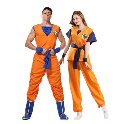 China Factory custom made dragon unisex cosplay costume adult anime costume for couples for sale