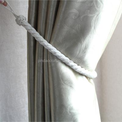 China Eco-friendly Curtain Cotton Curtain Tieback, Rural Series Curtain Tassel, Curtain Rope for sale