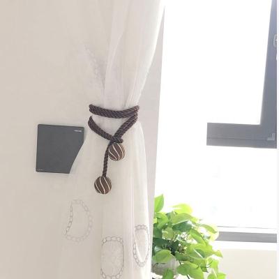 China Easy Clean Simple And Elegant Curtain Binding Rope for sale