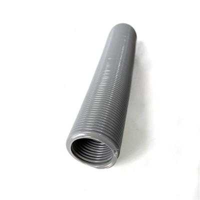 China Hotel Industrial Flexible Hose Corrugated PVC Suction Hose With Connector for sale