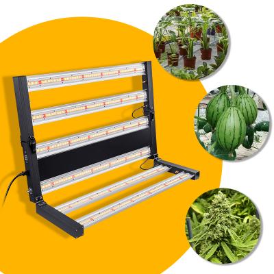 China Seed starting commercial horticulture 2021 new spectra 4 channel lm301b lm301h customizable veg flower 720 watt foldable led grow light for sale