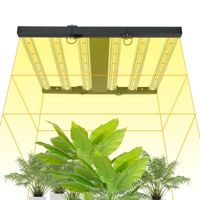 China Seed Starting Best Seller Product In North America UV High Intensity Indoor IR Grow Panel 800W Fan And Controller Led Grow Lights for sale