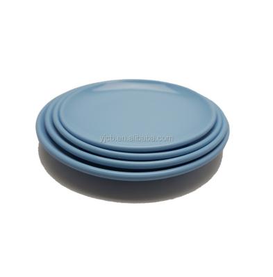 China Sustainable Silicone Dinner Dish FDA Dinner Dish BPA Free Silicone Rubber Eco-Friendly Dinner Dish for sale