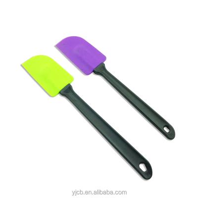 China Mini Disposable Multifunctional Silicone Jam Jar Kitchen Spatula for sale