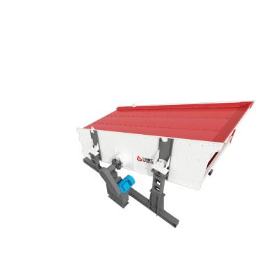 China Durable 400TPH Vibrating Screen With 2 Layers And Large Excitation Force Size of Screen Suface 2400*7000mm for sale