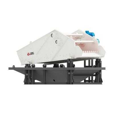 China 130m3/h Processing Capacity Dewatering Vibrating Screen For Washing Sand Stone for sale