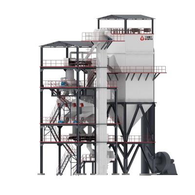 China High Performance Tower Type Sand Building Machine 950KW For Sand Processing for sale